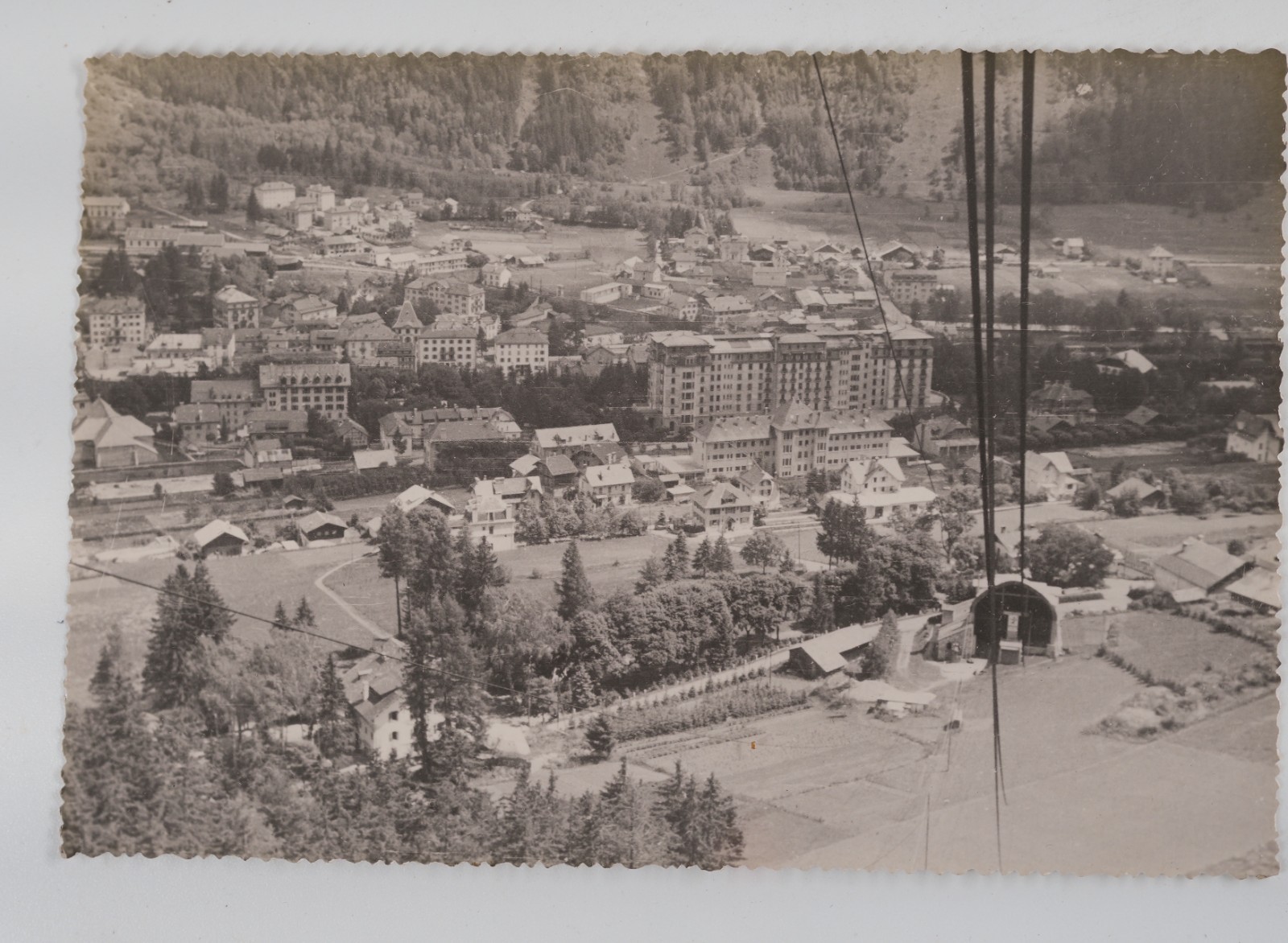 TIRAGE PHOTO Argentique France Montagne Alpes 10x15cm 1940