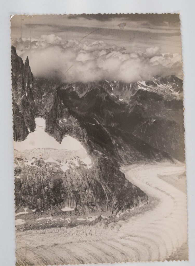 TIRAGE PHOTO Argentique France Montagne Alpes 10x15cm 1940