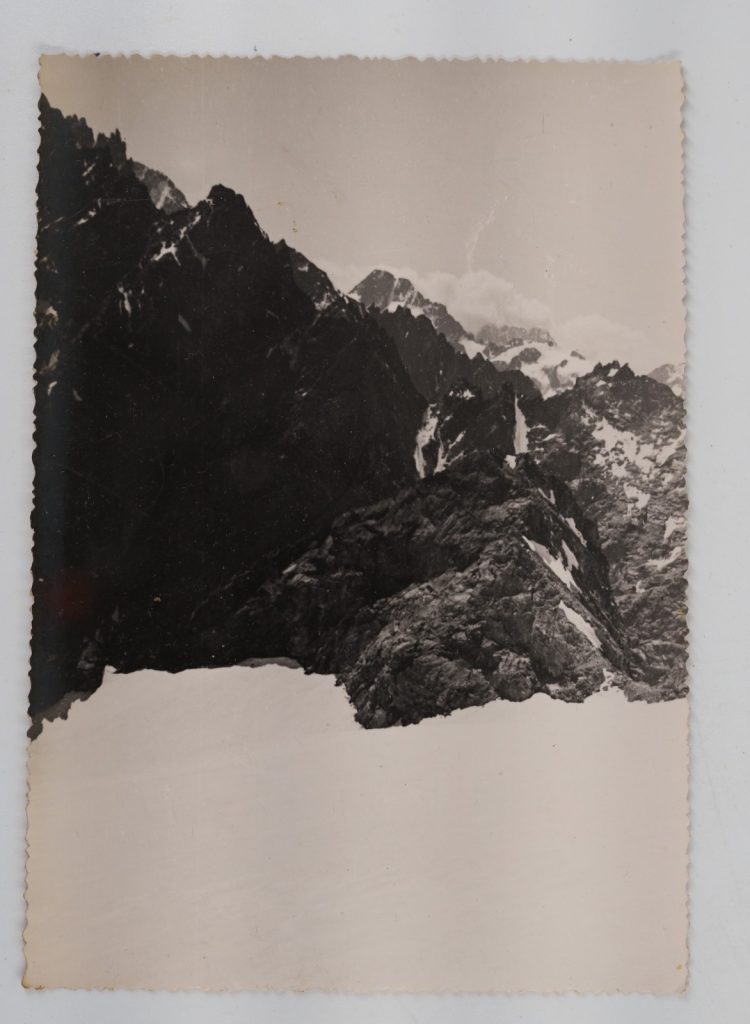 TIRAGE PHOTO Argentique France Montagne Alpes 10x15cm 1940
