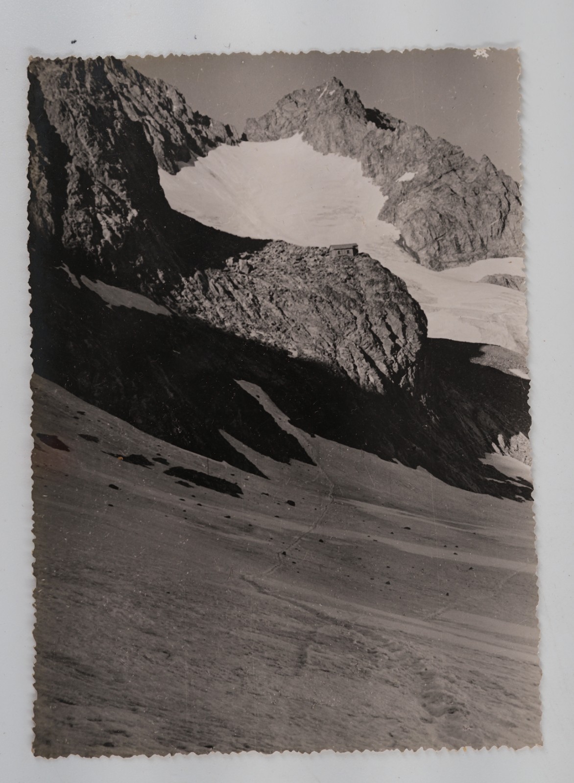 TIRAGE PHOTO Argentique France Montagne Alpes 10x15cm 1940
