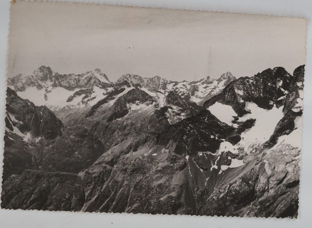 TIRAGE PHOTO Argentique France Montagne Alpes 10x15cm 1940