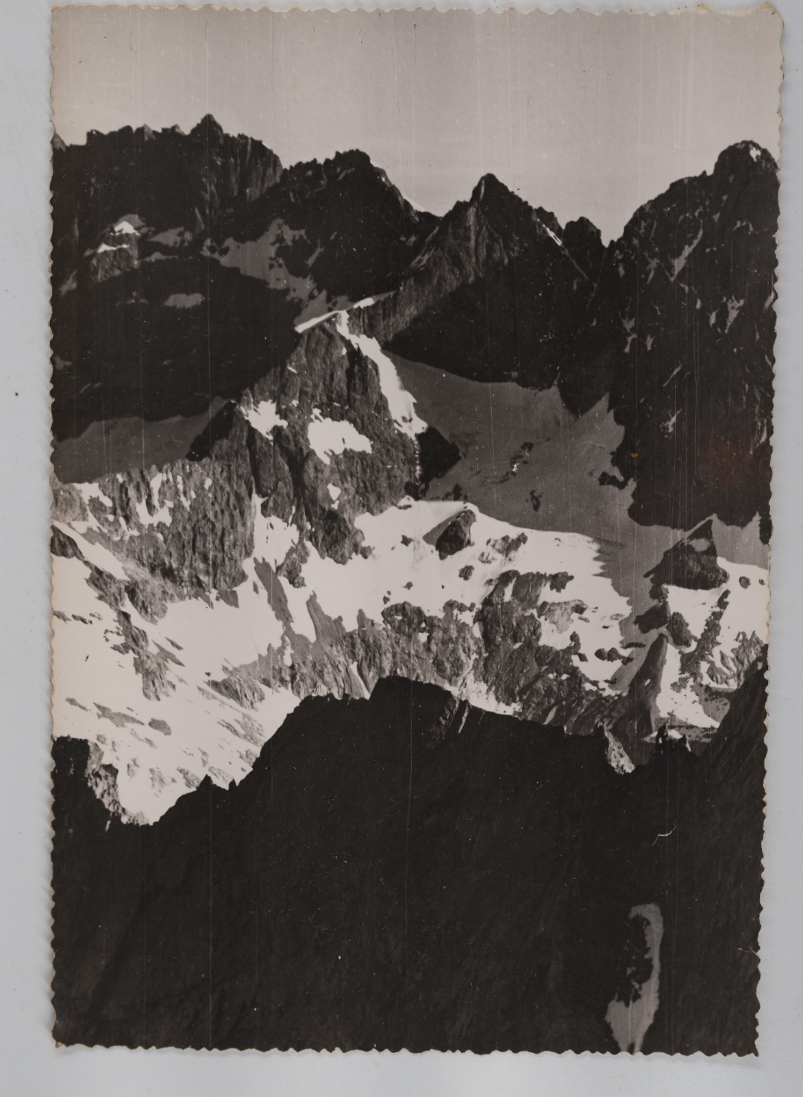 TIRAGE PHOTO Argentique France Montagne Alpes 10x15cm 1940