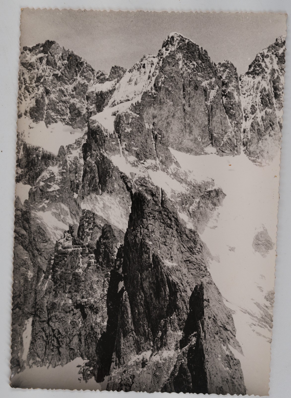 TIRAGE PHOTO Argentique France Montagne Alpes 10x15cm 1940