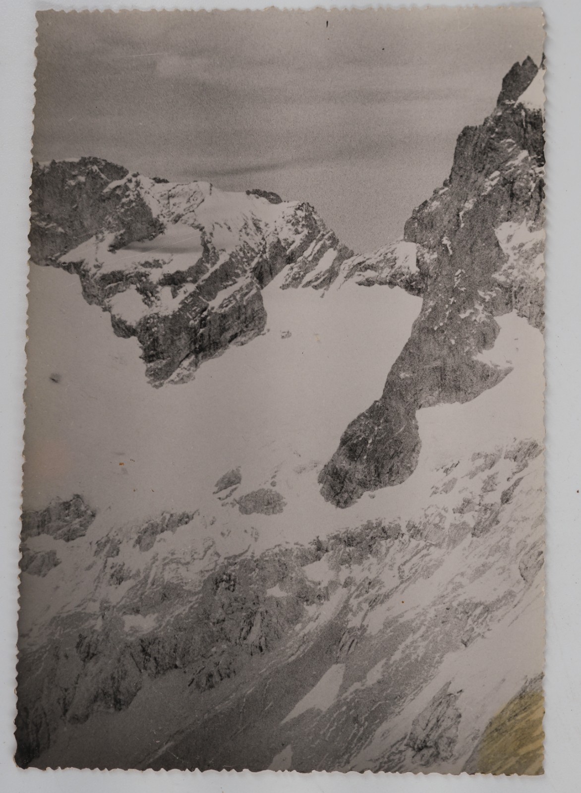 TIRAGE PHOTO Argentique France Montagne Alpes 10x15cm 1940