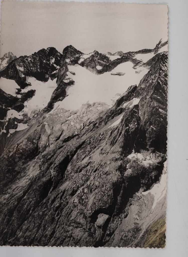 TIRAGE PHOTO Argentique France Montagne Alpes 10x15cm 1940