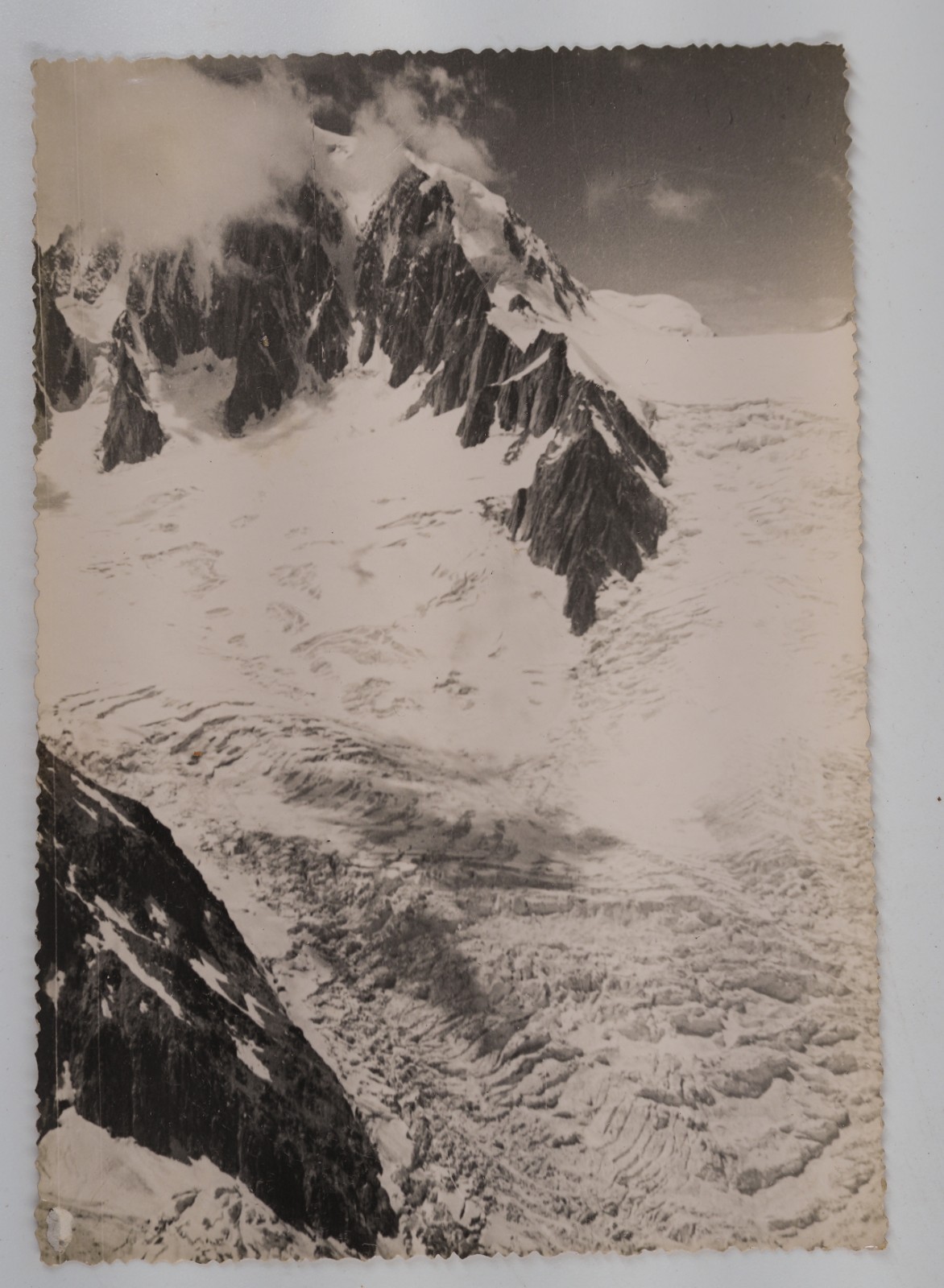 TIRAGE PHOTO Argentique France Montagne Alpes 10x15cm 1940