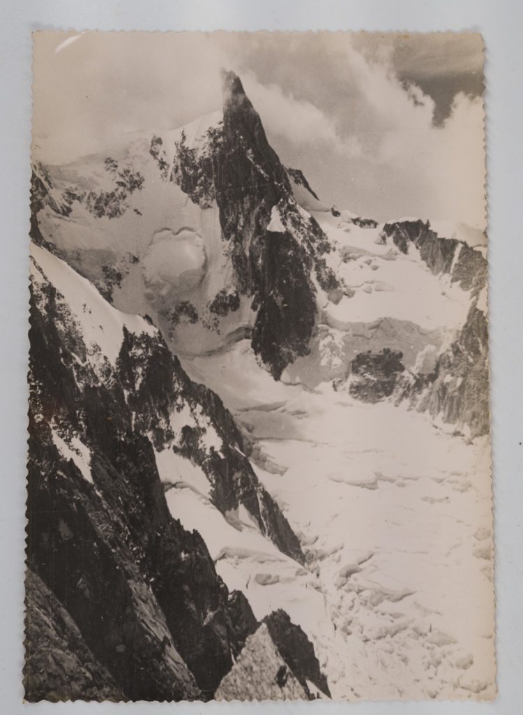 TIRAGE PHOTO Argentique France Montagne Alpes 10x15cm 1940