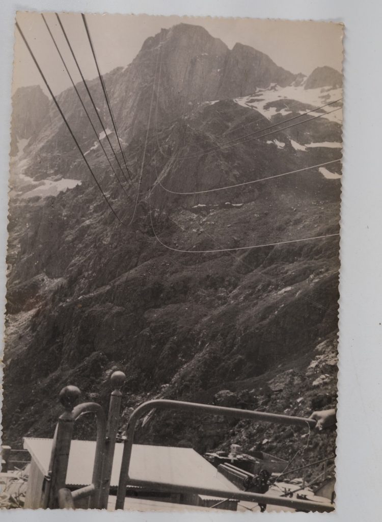 TIRAGE PHOTO Argentique France Montagne Alpes 10x15cm 1940
