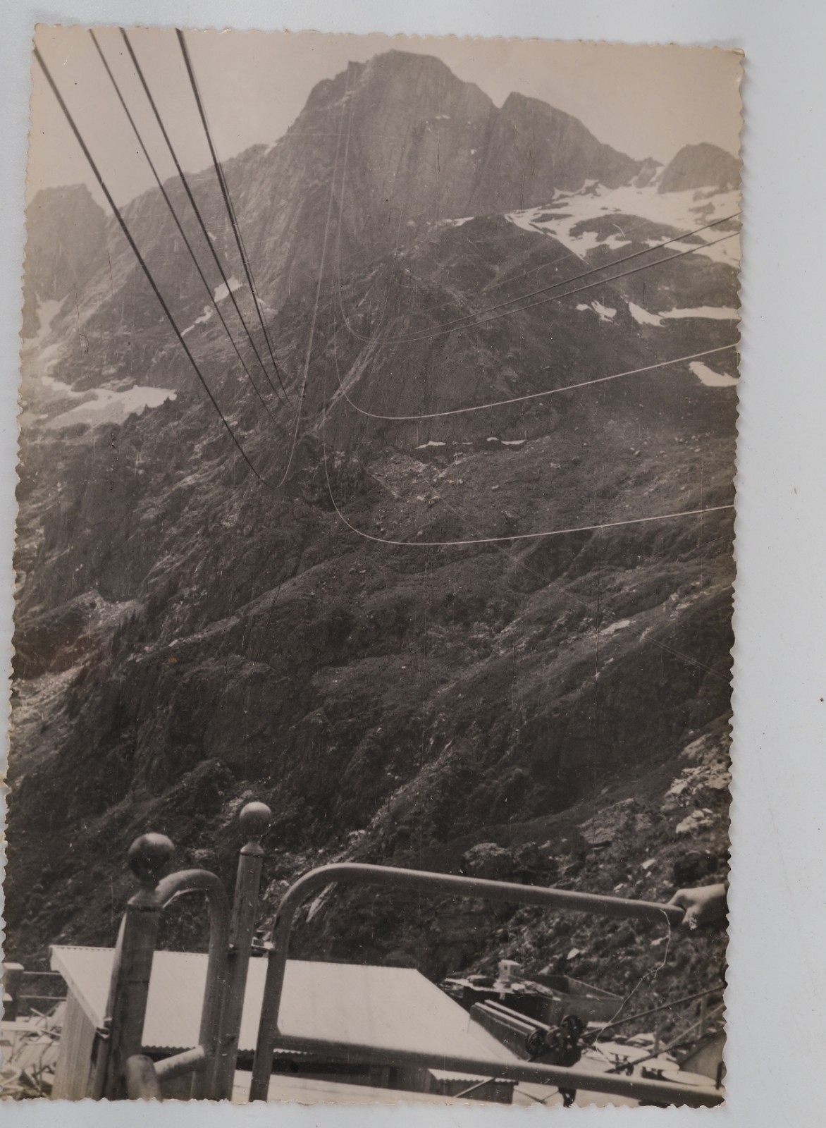 TIRAGE PHOTO Argentique France Montagne Alpes 10x15cm 1940