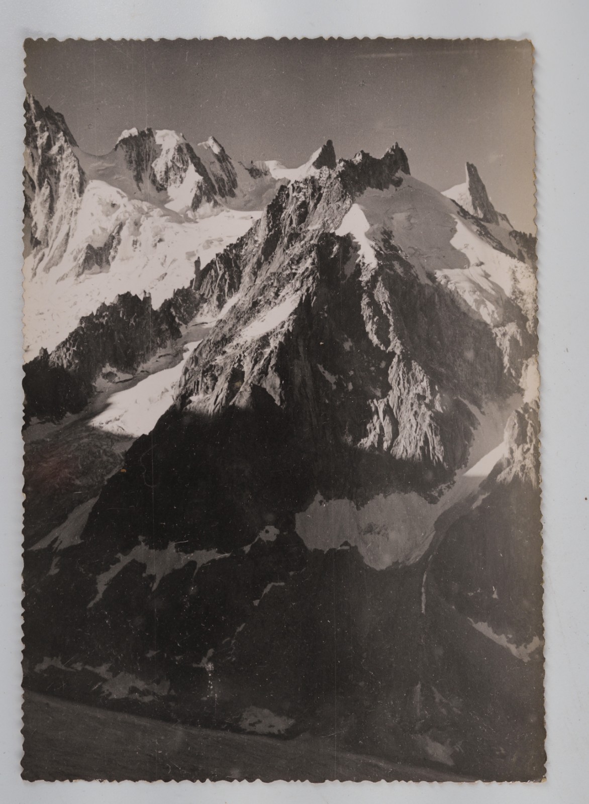 TIRAGE PHOTO Argentique France Montagne Alpes 10x15cm 1940