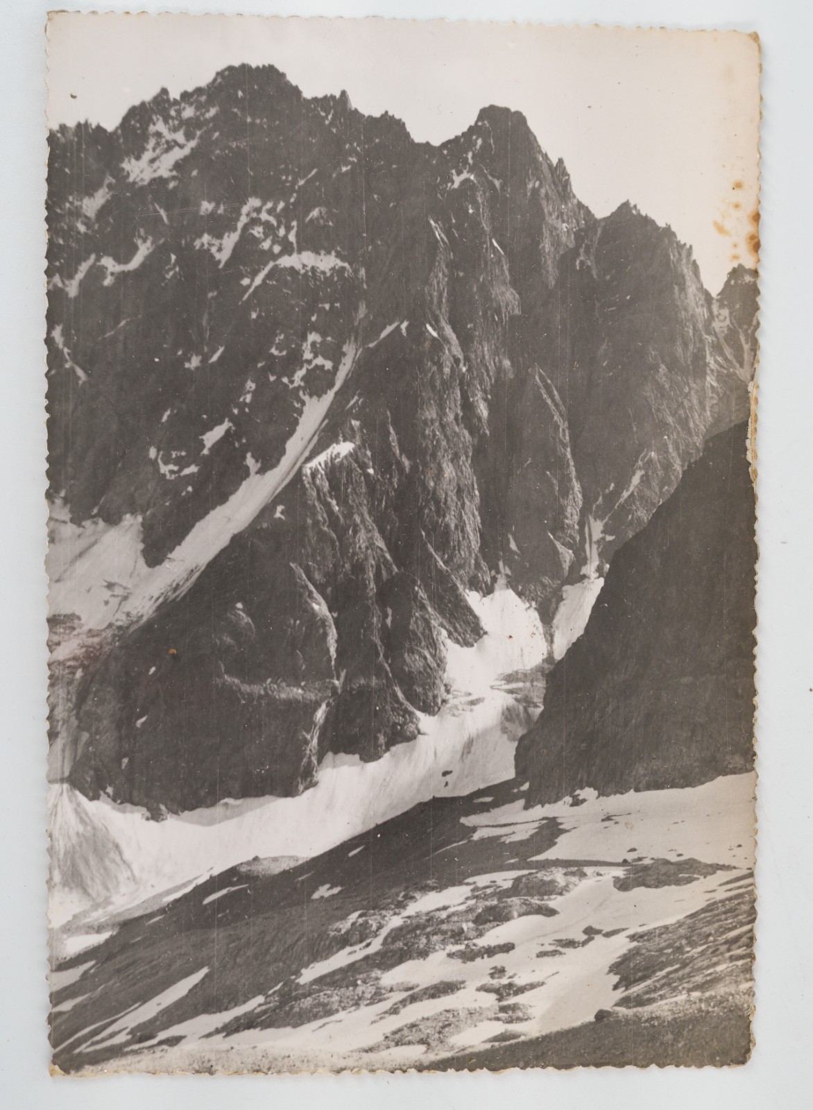 TIRAGE PHOTO Argentique France Montagne Alpes 10x15cm 1940