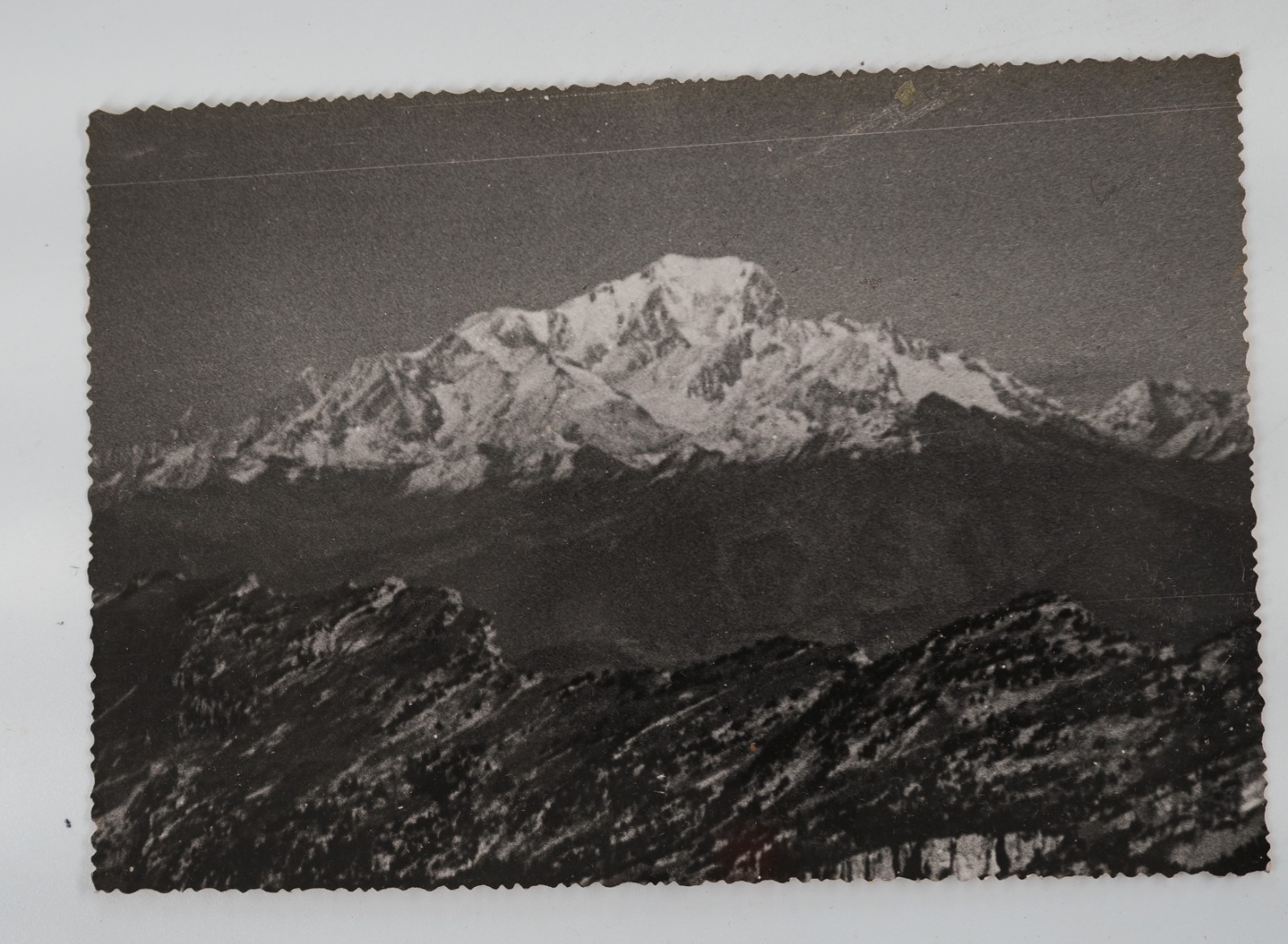 TIRAGE PHOTO Argentique France Montagne Alpes 10x15cm 1940