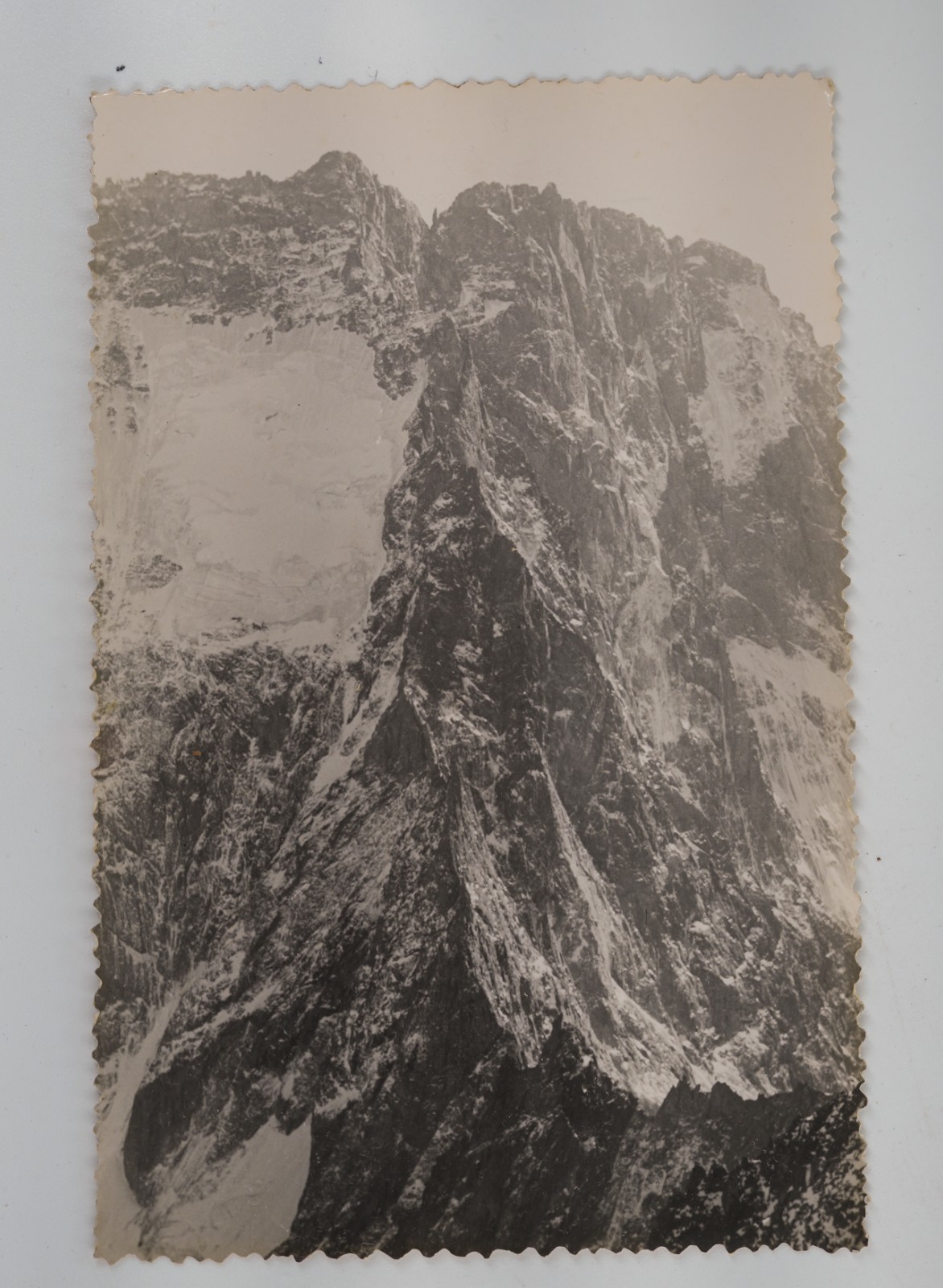 TIRAGE PHOTO Argentique France Montagne Alpes 10x15cm 1940