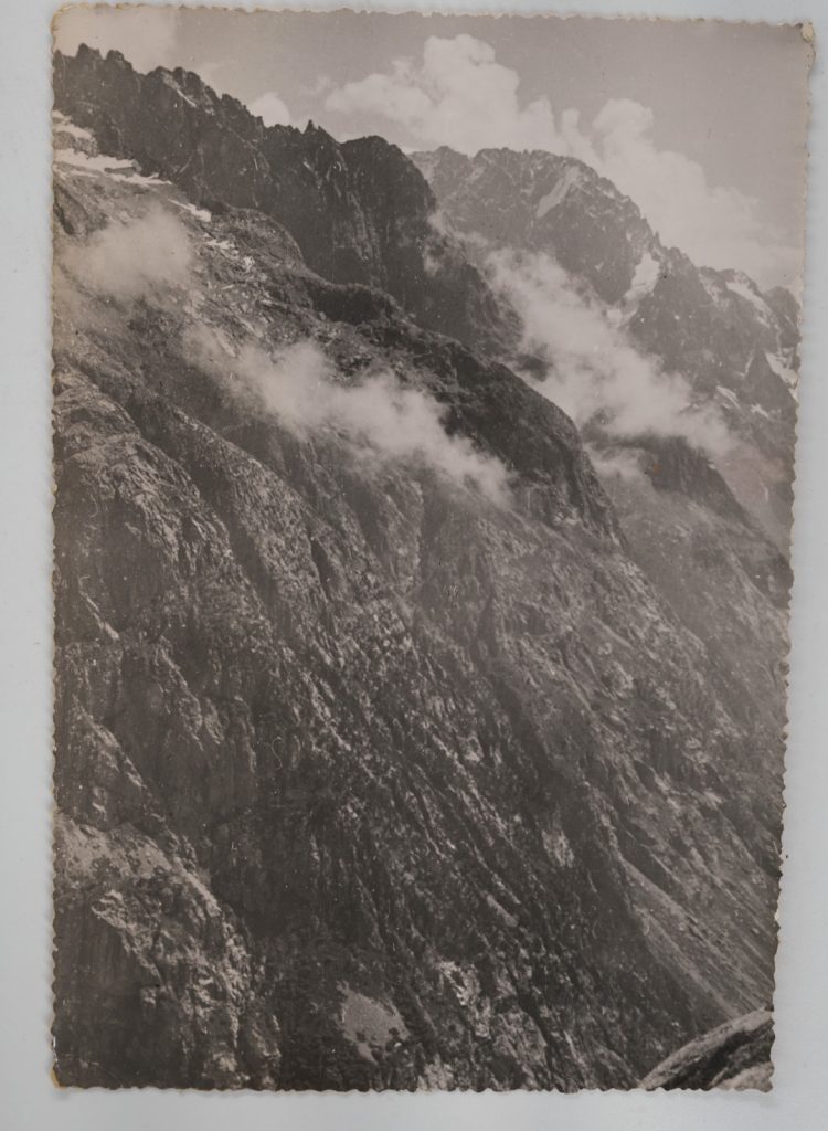 TIRAGE PHOTO Argentique France Montagne Alpes 10x15cm 1940