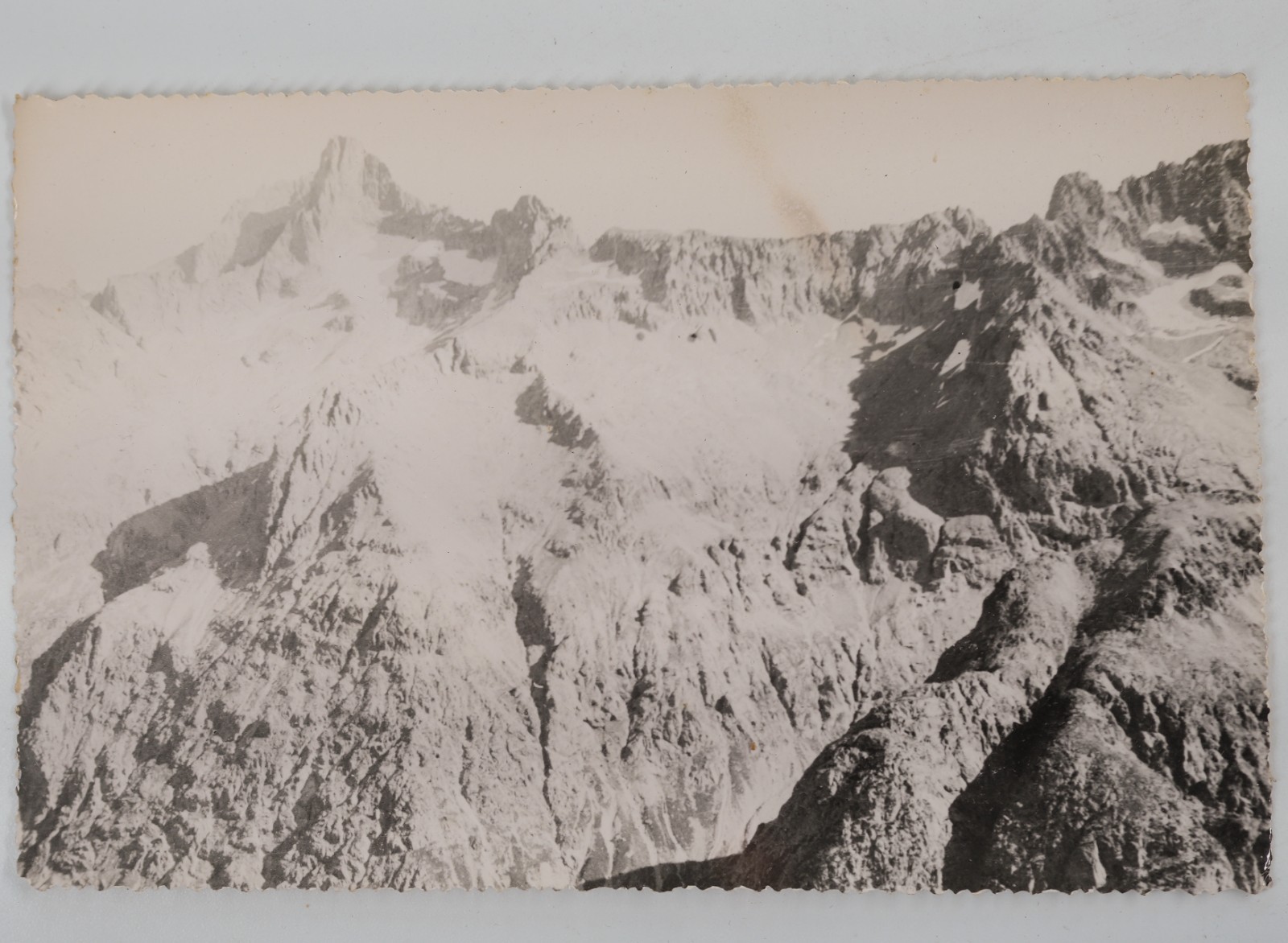 TIRAGE PHOTO Argentique France Montagne Alpes 10x15cm 1940