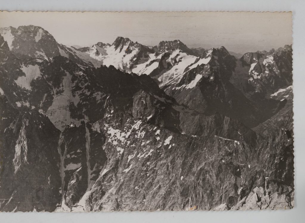 TIRAGE PHOTO Argentique France Montagne Alpes 10x15cm 1940
