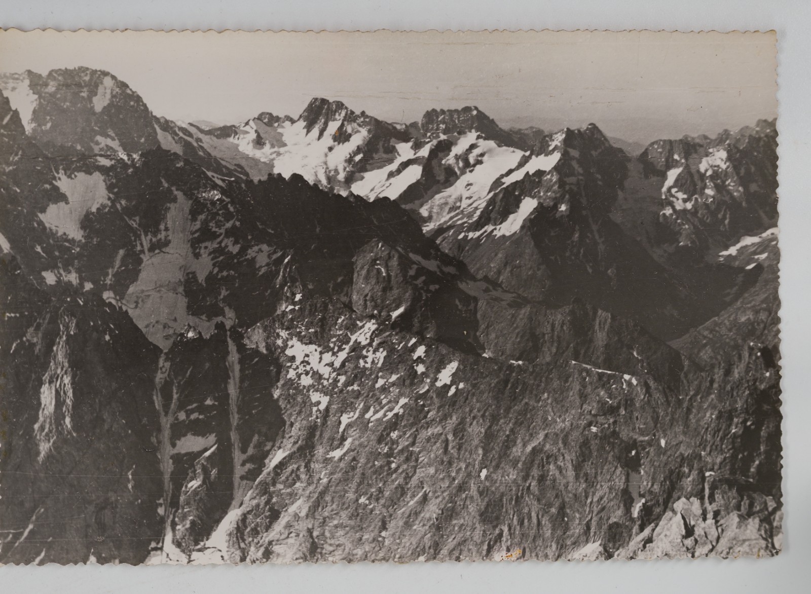 TIRAGE PHOTO Argentique France Montagne Alpes 10x15cm 1940