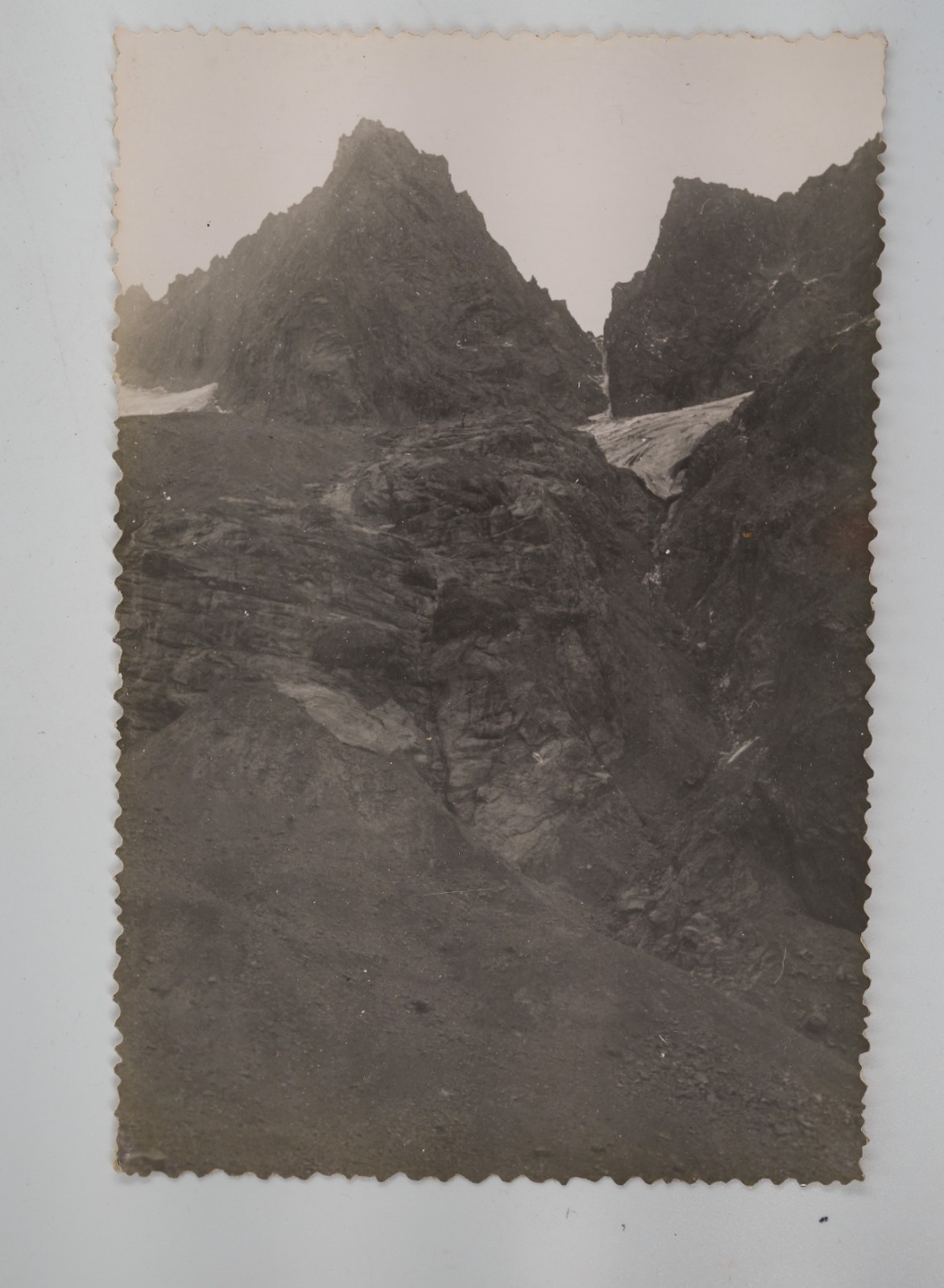 TIRAGE PHOTO Argentique France Montagne Alpes 10x15cm 1940