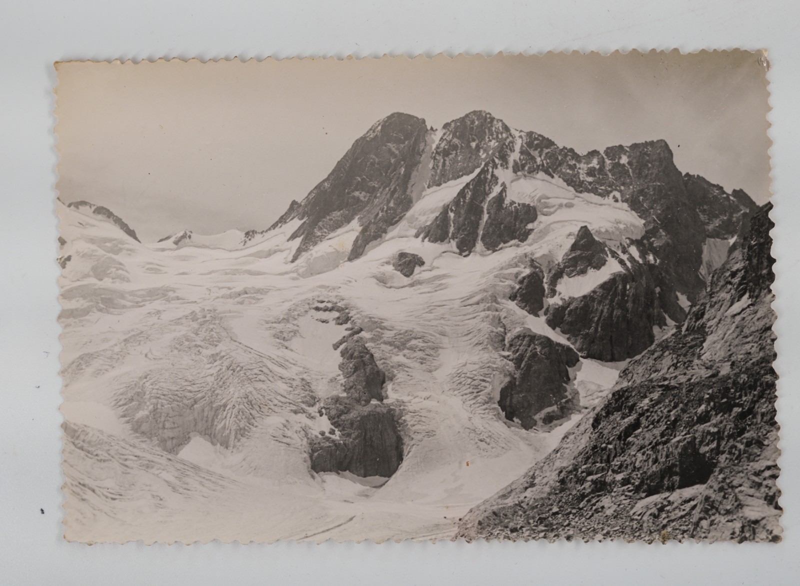 TIRAGE PHOTO Argentique France Montagne Alpes 10x15cm 1940