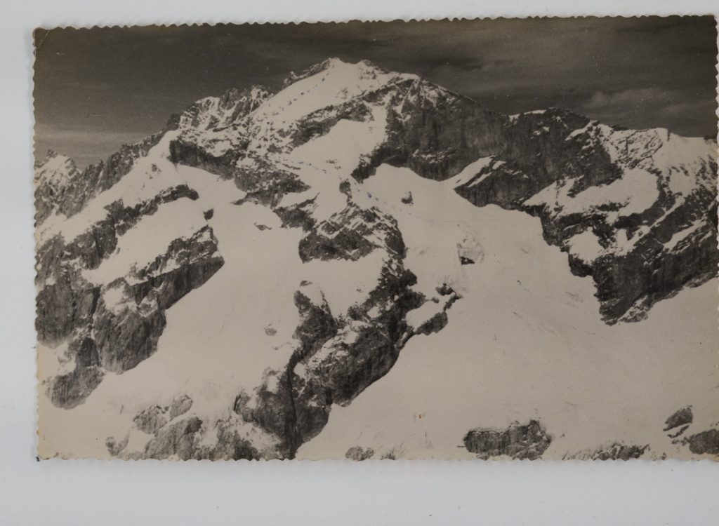 TIRAGE PHOTO Argentique France Montagne Alpes 10x15cm 1940