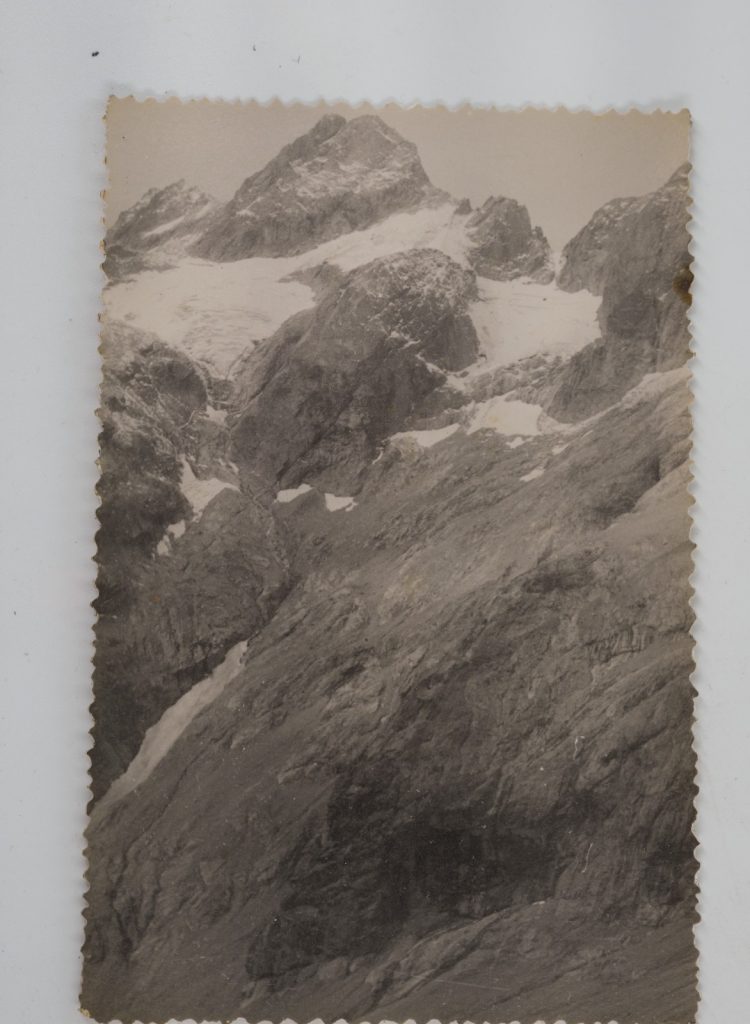 TIRAGE PHOTO Argentique France Montagne Alpes 10x15cm 1940