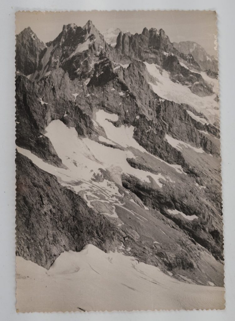 TIRAGE PHOTO Argentique France Montagne Alpes 10x15cm 1940
