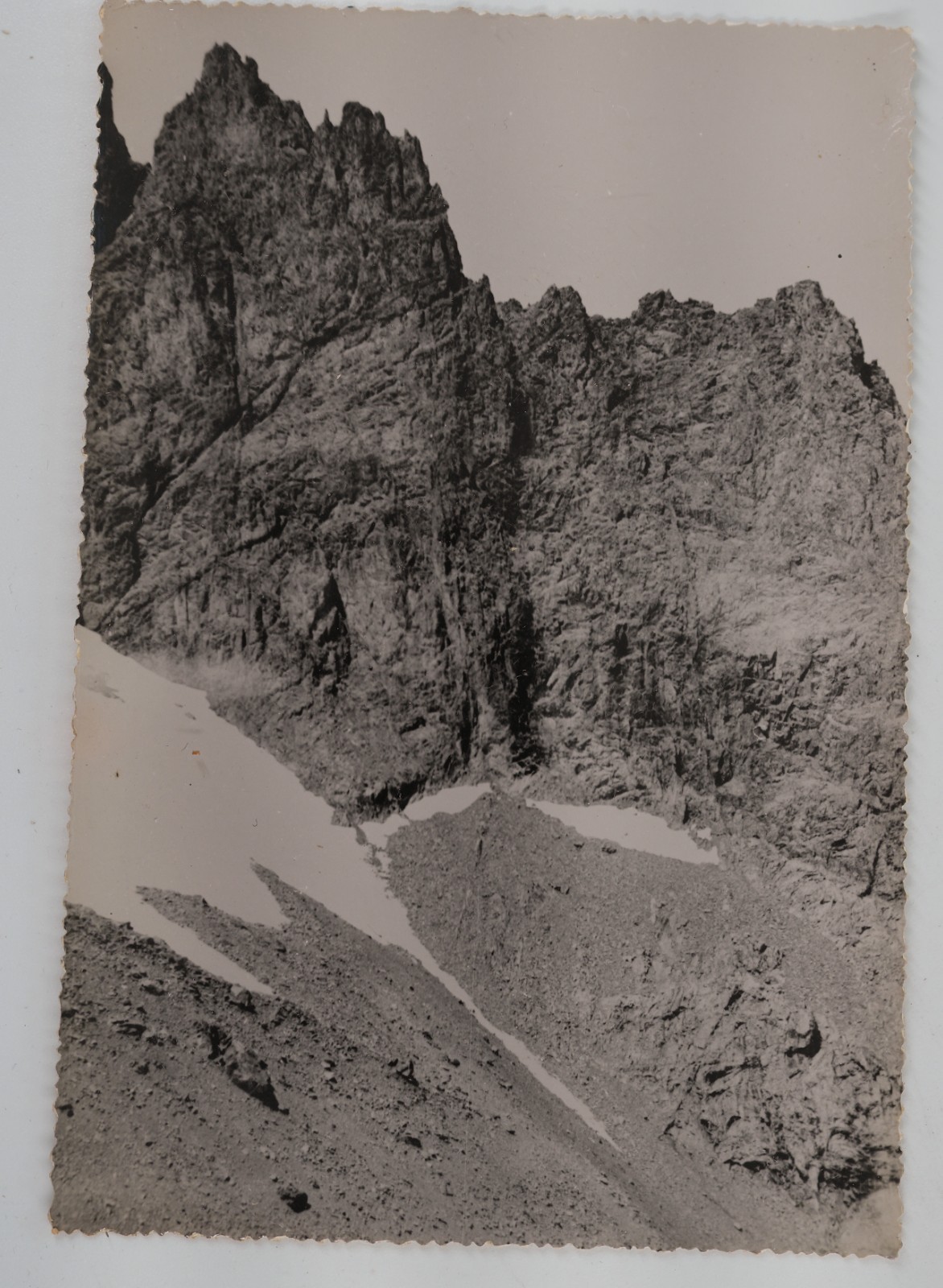 TIRAGE PHOTO Argentique France Montagne Alpes 10x15cm 1940