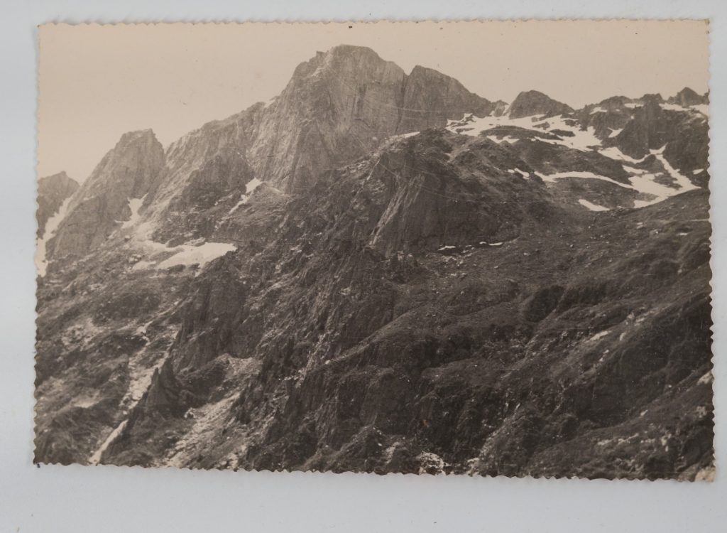 TIRAGE PHOTO Argentique France Montagne Alpes 10x15cm 1940