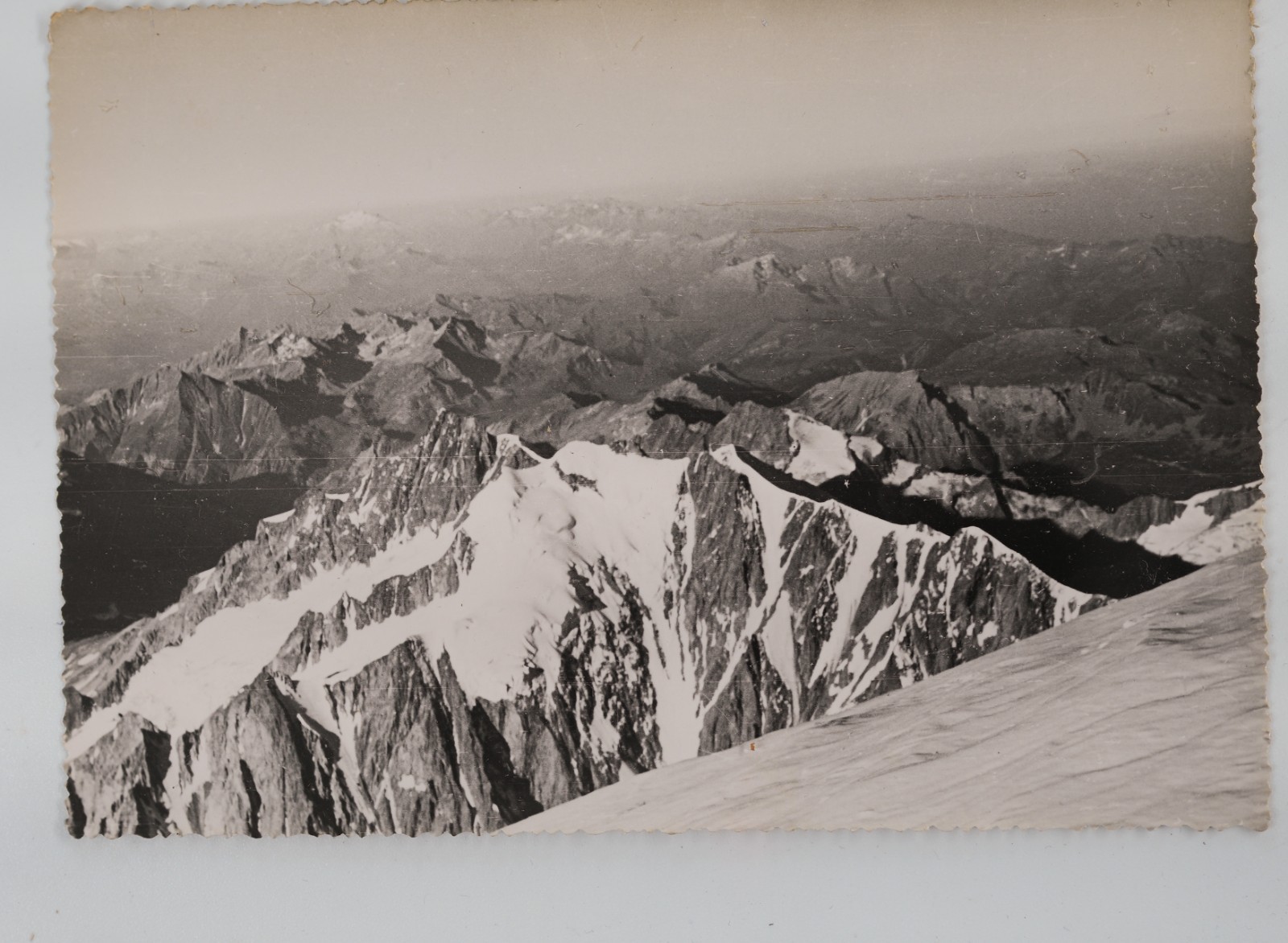 TIRAGE PHOTO Argentique France Montagne Alpes 10x15cm 1940