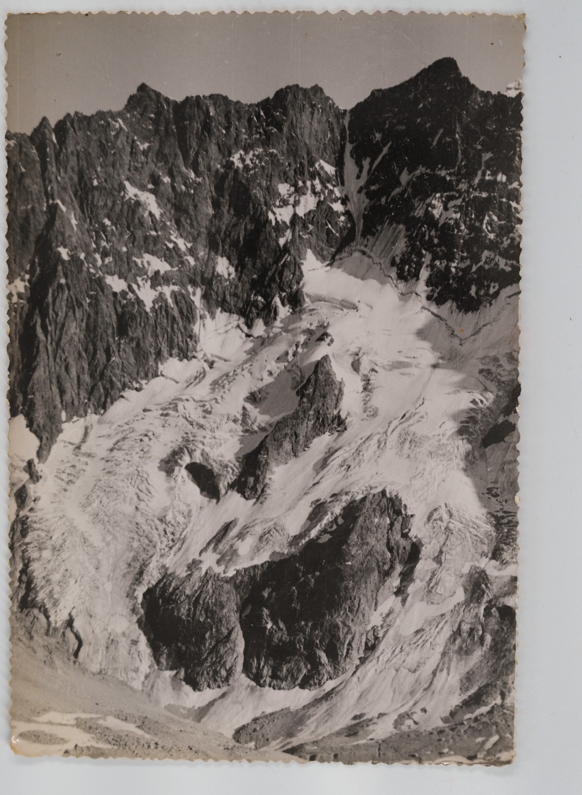 TIRAGE PHOTO Argentique France Montagne Alpes 10x15cm 1940