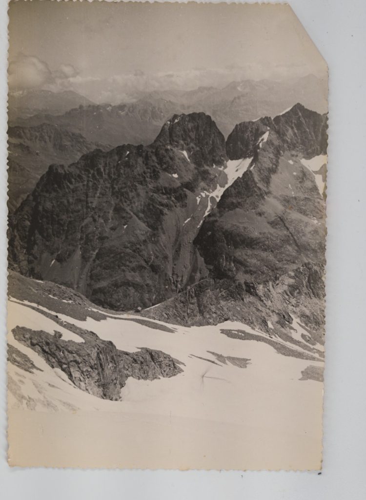 TIRAGE PHOTO Argentique France Montagne Alpes 10x15cm 1940