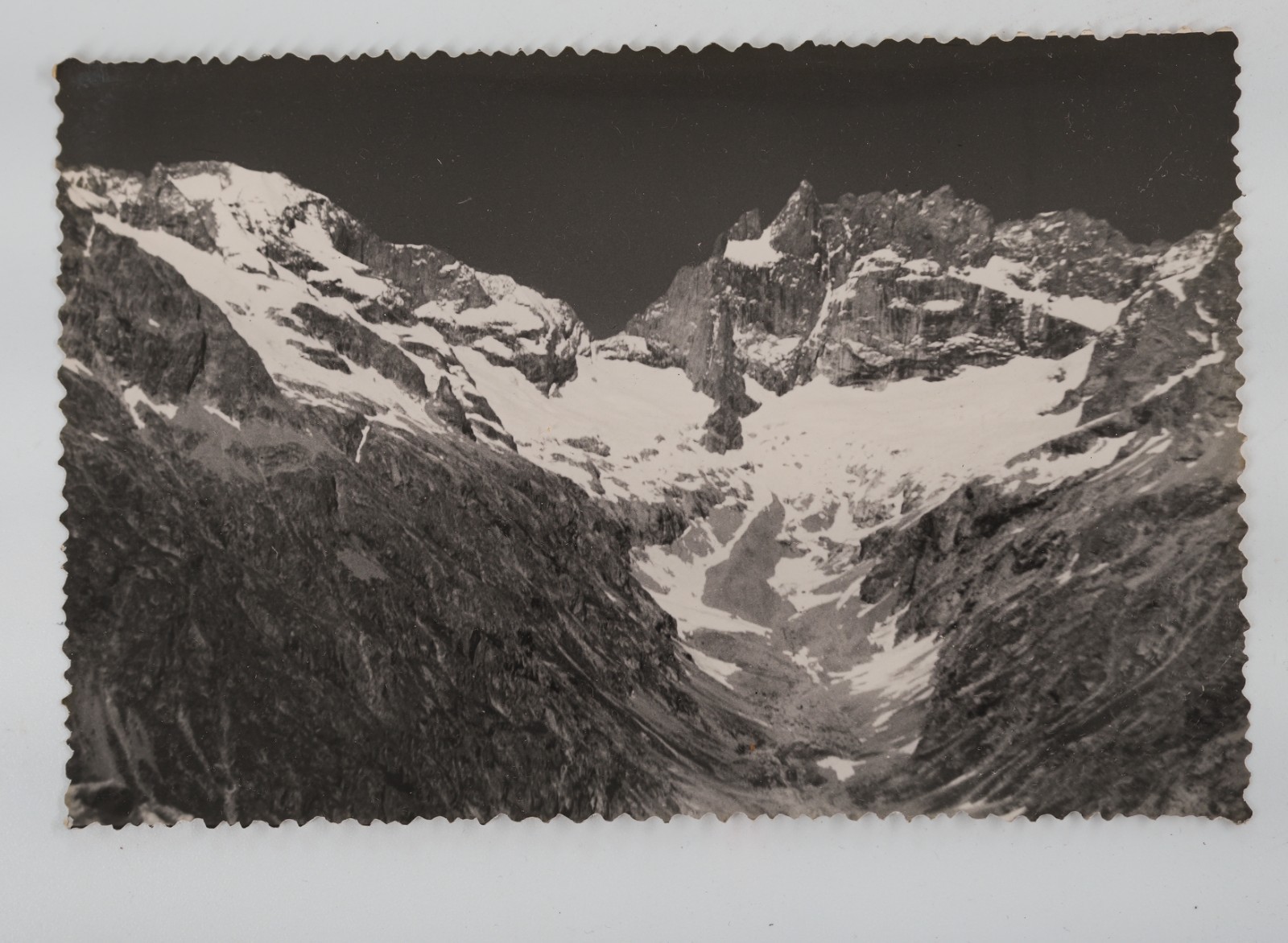 TIRAGE PHOTO Argentique France Montagne Alpes 10x15cm 1940