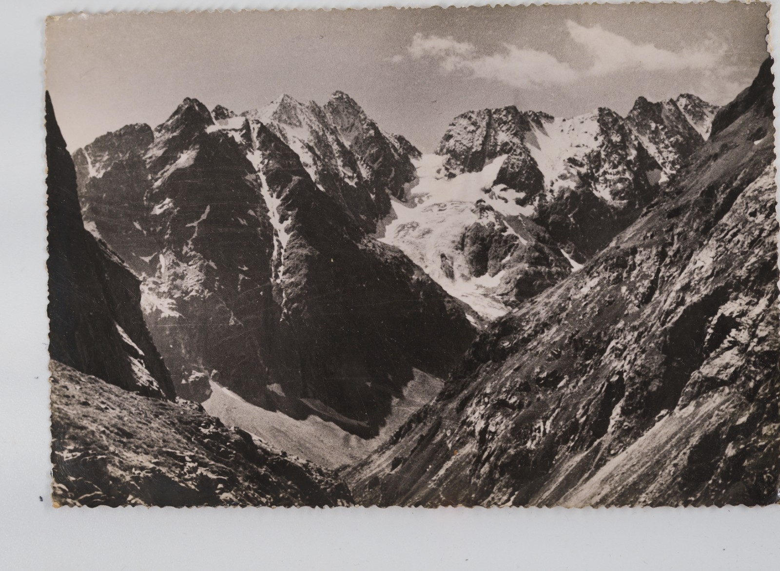 TIRAGE PHOTO Argentique France Montagne Alpes 10x15cm 1940