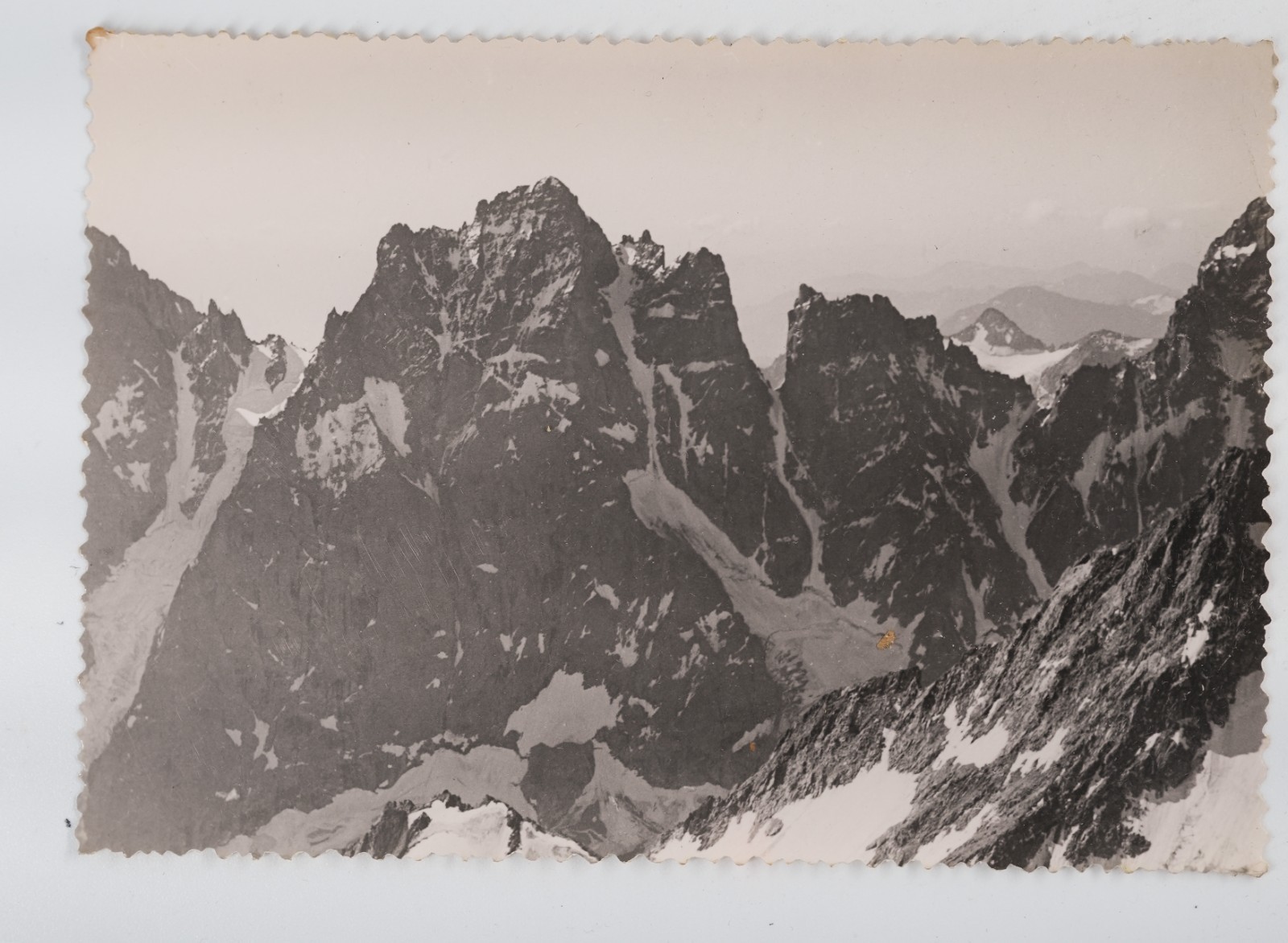 TIRAGE PHOTO Argentique France Montagne Alpes 10x15cm 1940