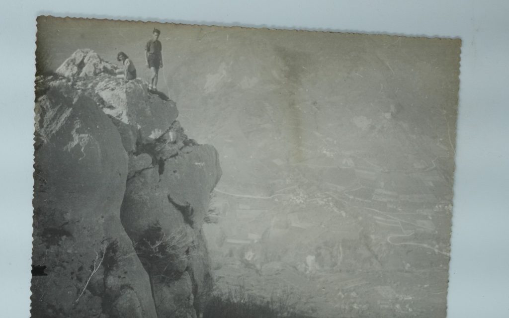 TIRAGE PHOTO Argentique France alpiniste amateur à Chamonix 10x15cm 1940
