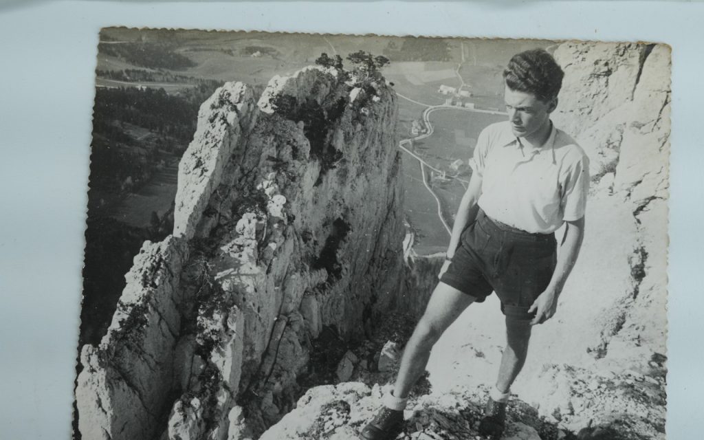 TIRAGE PHOTO Argentique	France	alpiniste amateur à Chamonix	10x15cm	1940
