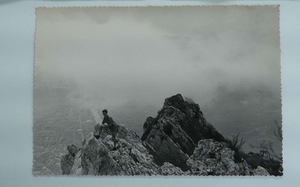 TIRAGE PHOTO Argentique	France	alpiniste amateur à Chamonix	10x15cm	1940