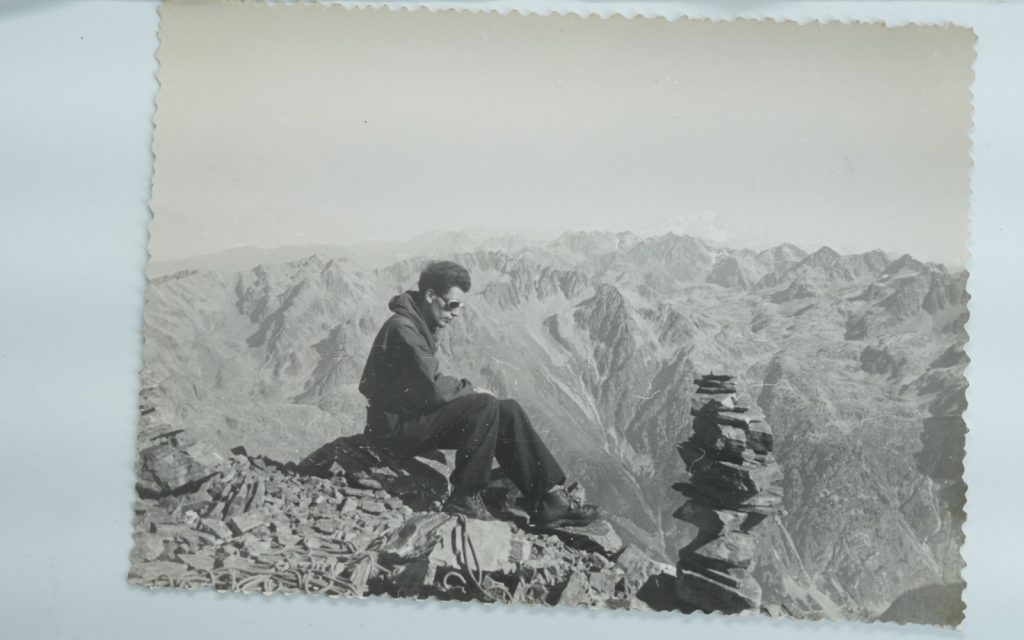 TIRAGE PHOTO Argentique	France	alpiniste amateur à Chamonix	10x15cm	1940