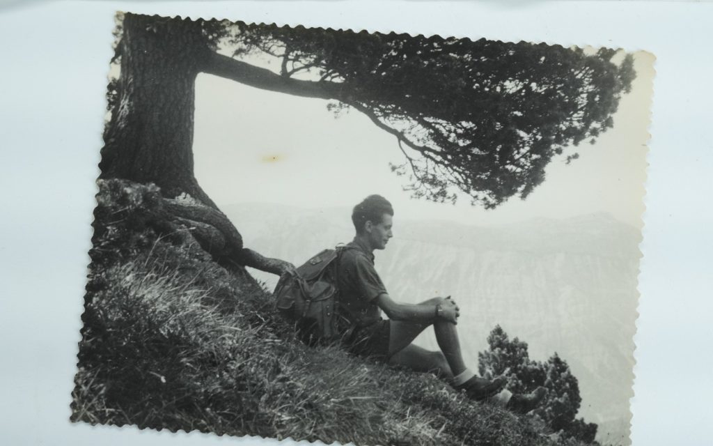 TIRAGE PHOTO Argentique	France	alpiniste amateur à Chamonix	10x15cm	1940