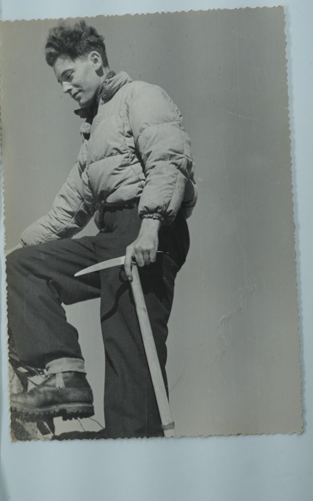 TIRAGE PHOTO Argentique	France	alpiniste amateur à Chamonix	10x15cm	1940
