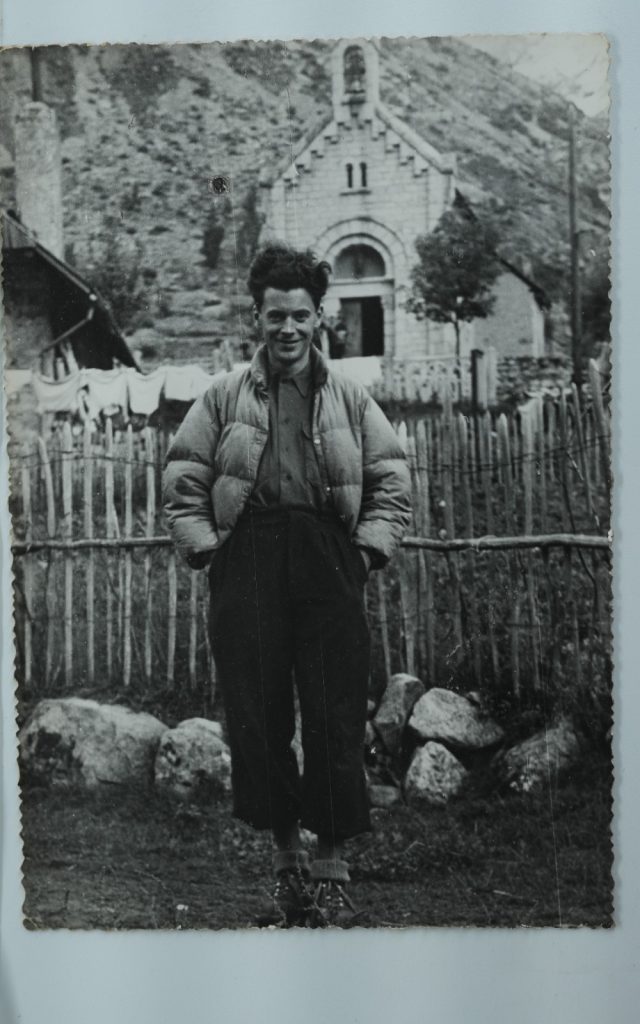 TIRAGE PHOTO Argentique	France	alpiniste amateur à Chamonix	10x15cm	1940