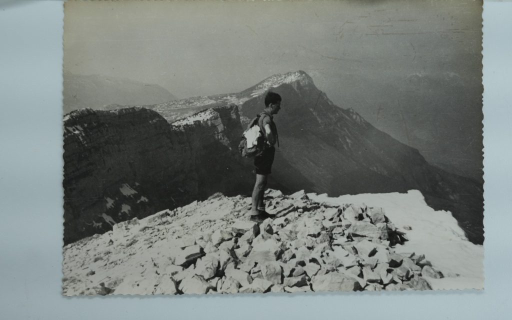 TIRAGE PHOTO Argentique	France	alpiniste amateur à Chamonix	10x15cm	1940