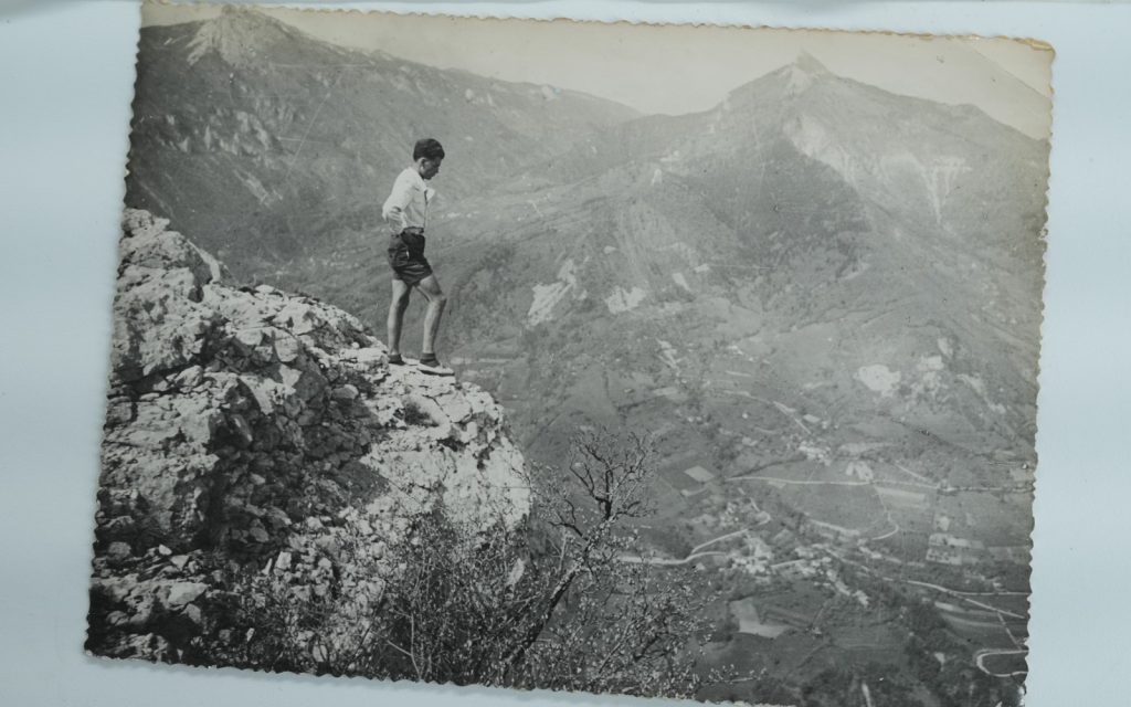 TIRAGE PHOTO Argentique	France	alpiniste amateur à Chamonix	10x15cm	1940