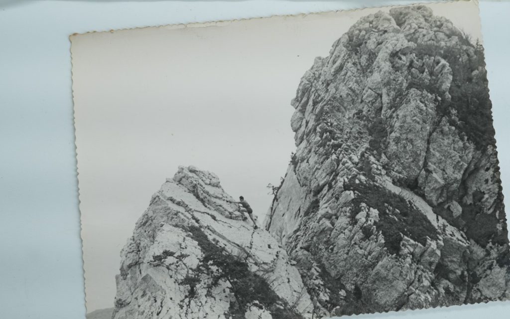 TIRAGE PHOTO Argentique	France	alpiniste amateur à Chamonix	10x15cm	1940