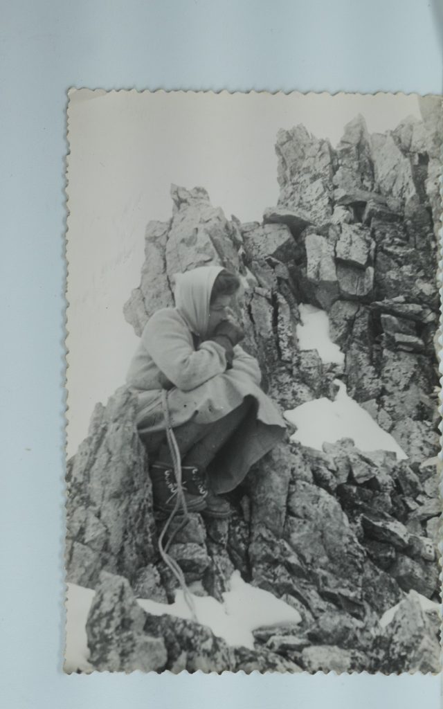 TIRAGE PHOTO Argentique	France	alpiniste amateur à Chamonix	10x15cm	1940