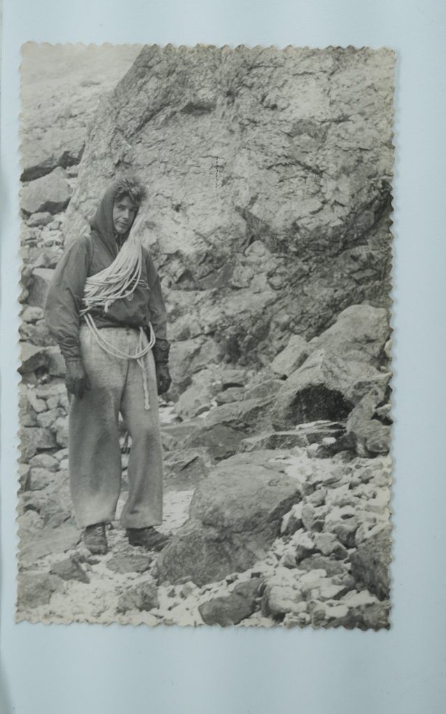 TIRAGE PHOTO Argentique	France	alpiniste amateur à Chamonix	10x15cm	1940