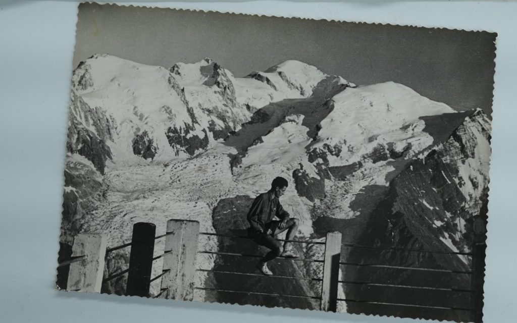 TIRAGE PHOTO Argentique	France	alpiniste amateur à Chamonix	10x15cm	1940