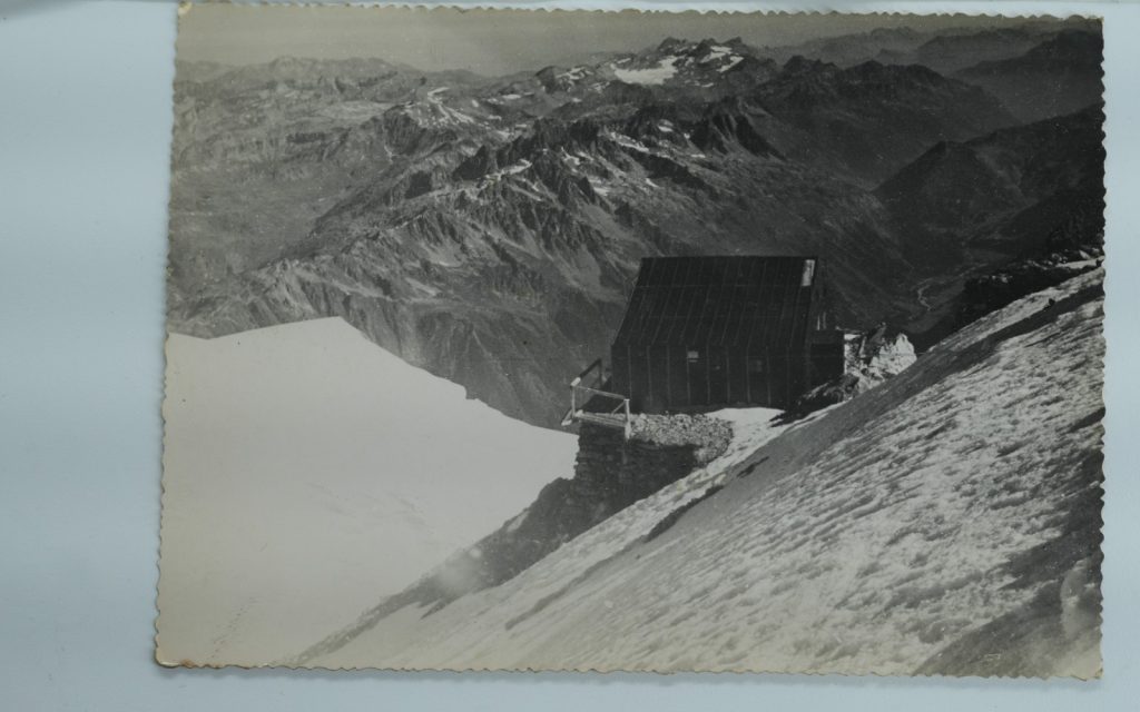 TIRAGE PHOTO Argentique France alpiniste amateur à Chamonix 10x15cm 1940