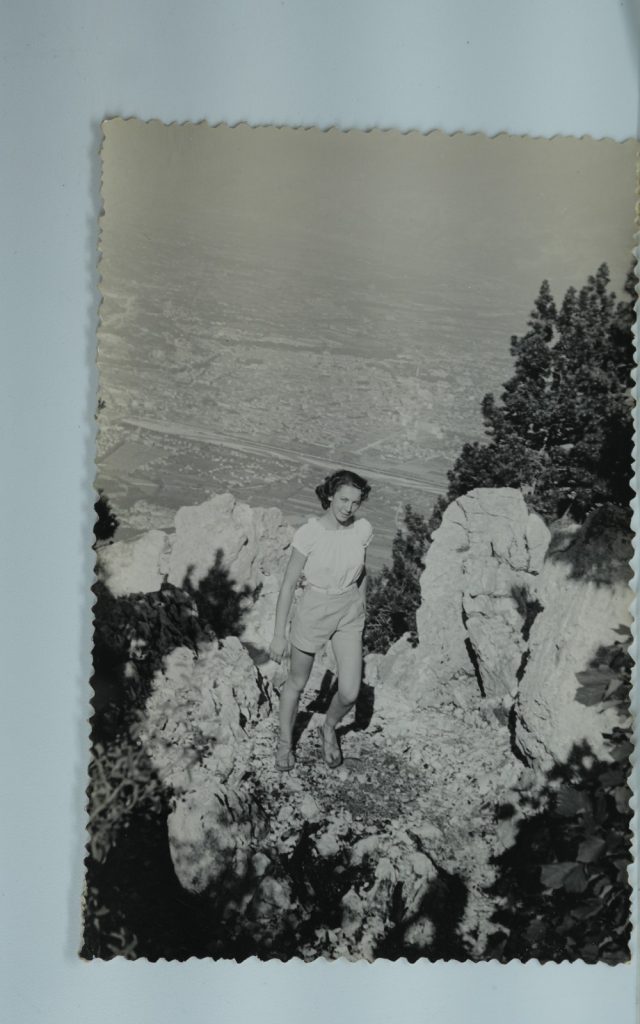 TIRAGE PHOTO Argentique France alpiniste amateur à Chamonix 10x15cm 1940