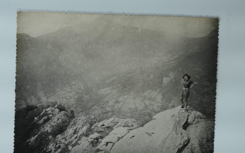 TIRAGE PHOTO Argentique	France	alpiniste amateur à Chamonix	10x15cm	1940